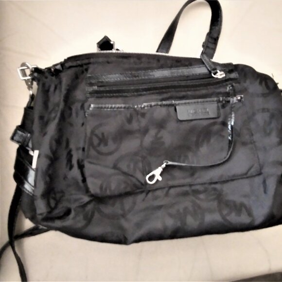 VINTAGE!! MICHAEL KORS BLACK GANSEVOORT HANDBAG / PURSE / TOTE 2009 COLLECTION - Picture 6 of 12